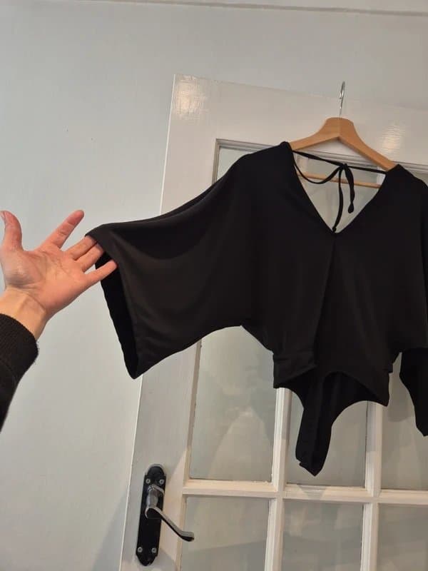 ASOS Design New - Butterfly Sleeve Bodysuit