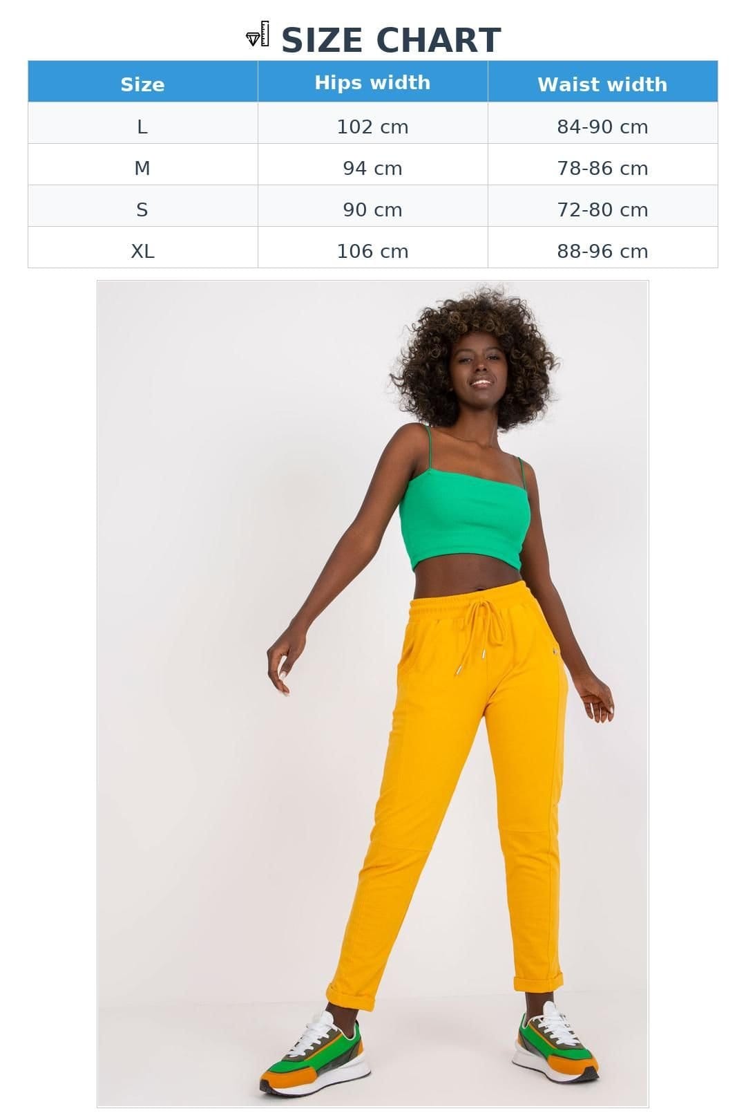 Love Lace Love Lace Women's High Rise Sweatpants with Waist Tie Pockets in Mustard - 4