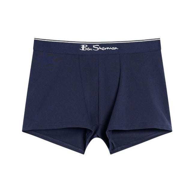 Ben Sherman Ben Sherman Men's Mod Signature Stripes Boxer Shorts (Pack of 3) in Blue - 2