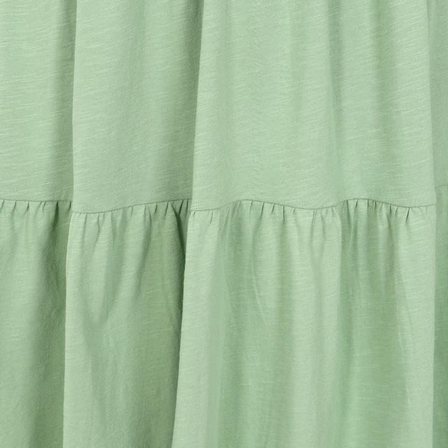 Lazy Jacks Lazy Jacks Women's Tiered Dress in Light Green - 3