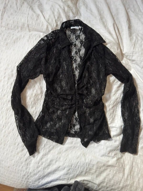 ASOS Lace long sleeve top - 1