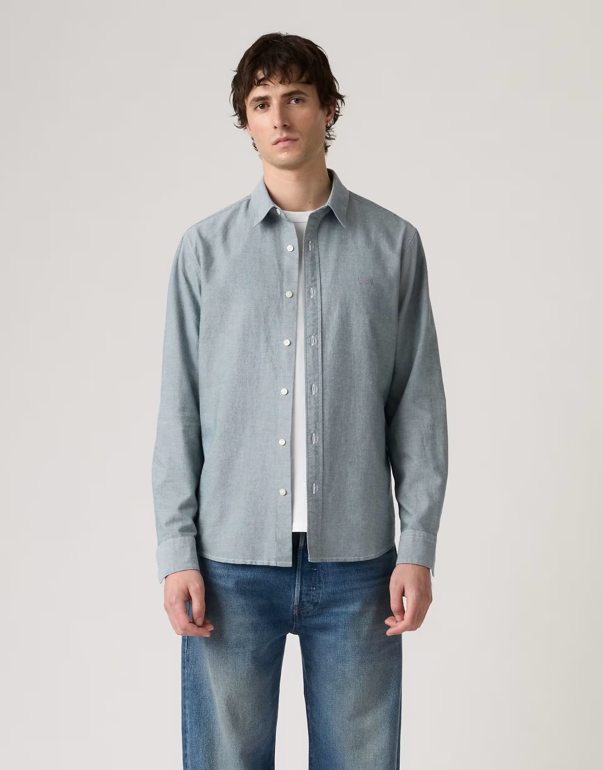 ASOS Levi's Battery housemark standard shirt in green