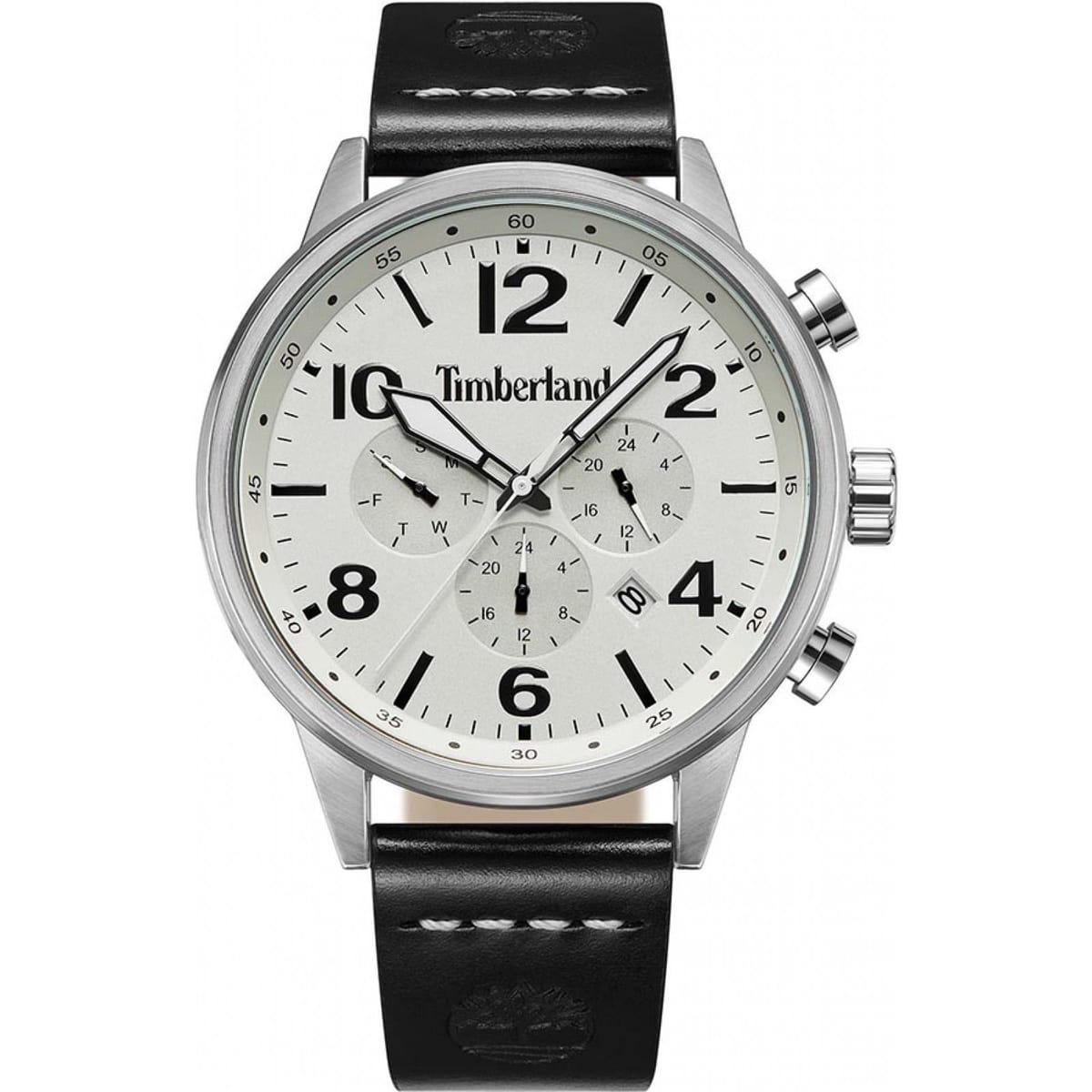 Timberland Timberland Men's TDWGF2182403 Myrtle 46mm Quartz Watch in Black - 1