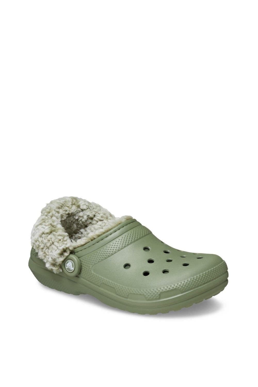 Crocs Crocs Men's Classic Fleece Lined Clog in Green