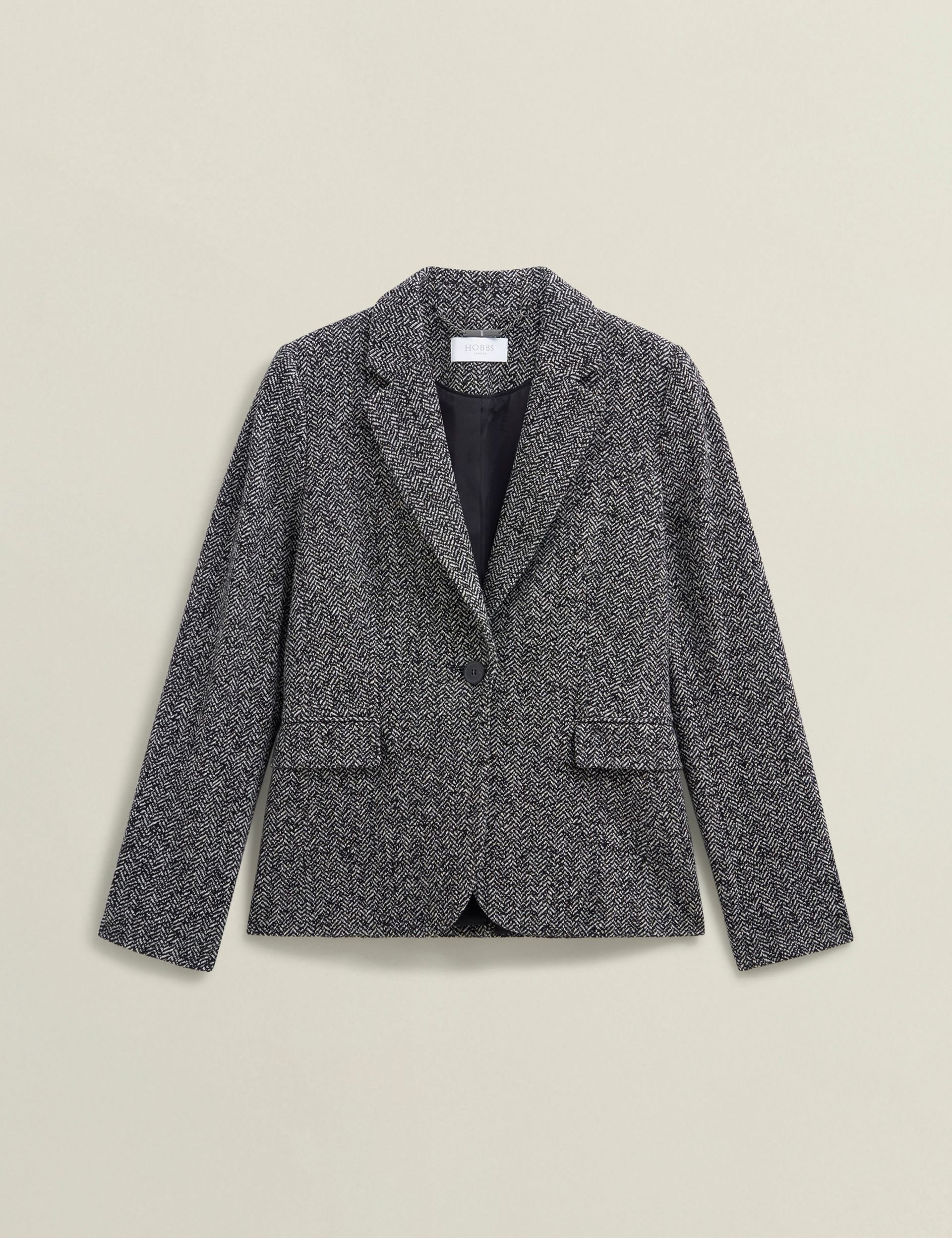 Hobbs London Hobbs London Women's Marlyn Jacket in Charcoal - 2