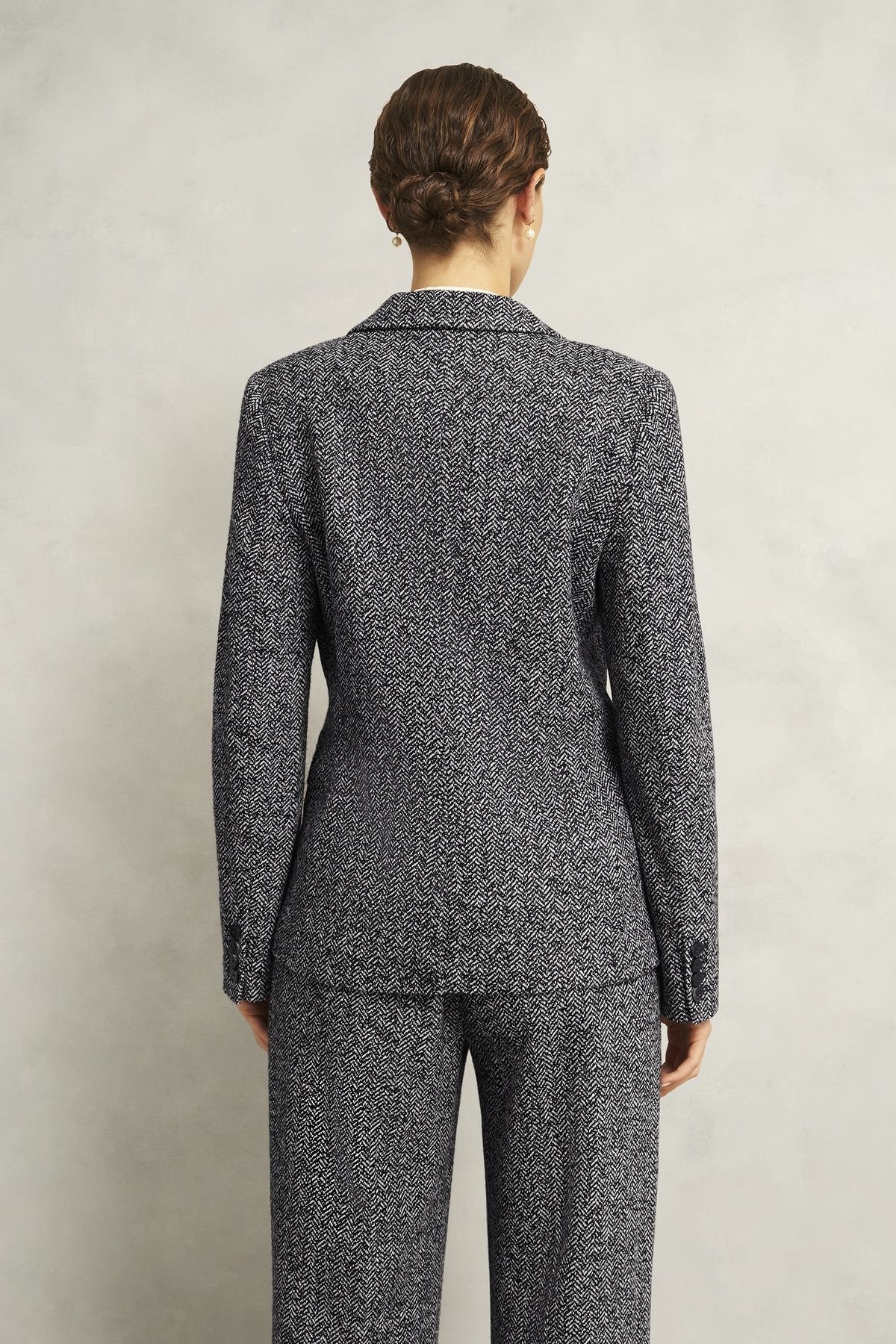 Hobbs London Hobbs London Women's Marlyn Jacket in Charcoal - 4