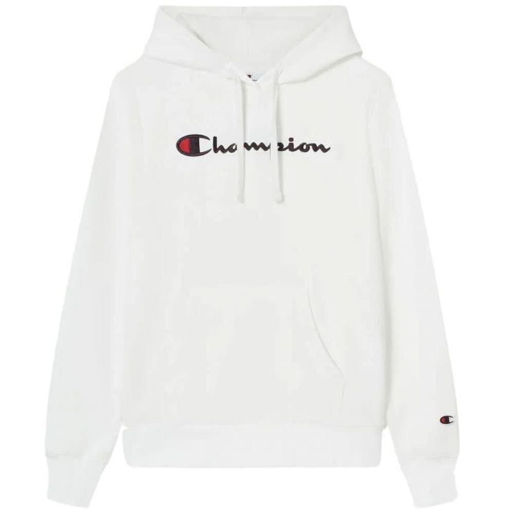 Champion Champion Women's Kangaroo Pocket Hoodie in White