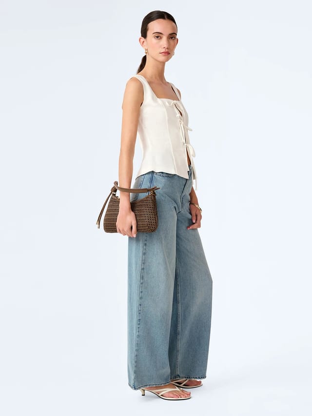 OMNES Oprah Top in White - 3