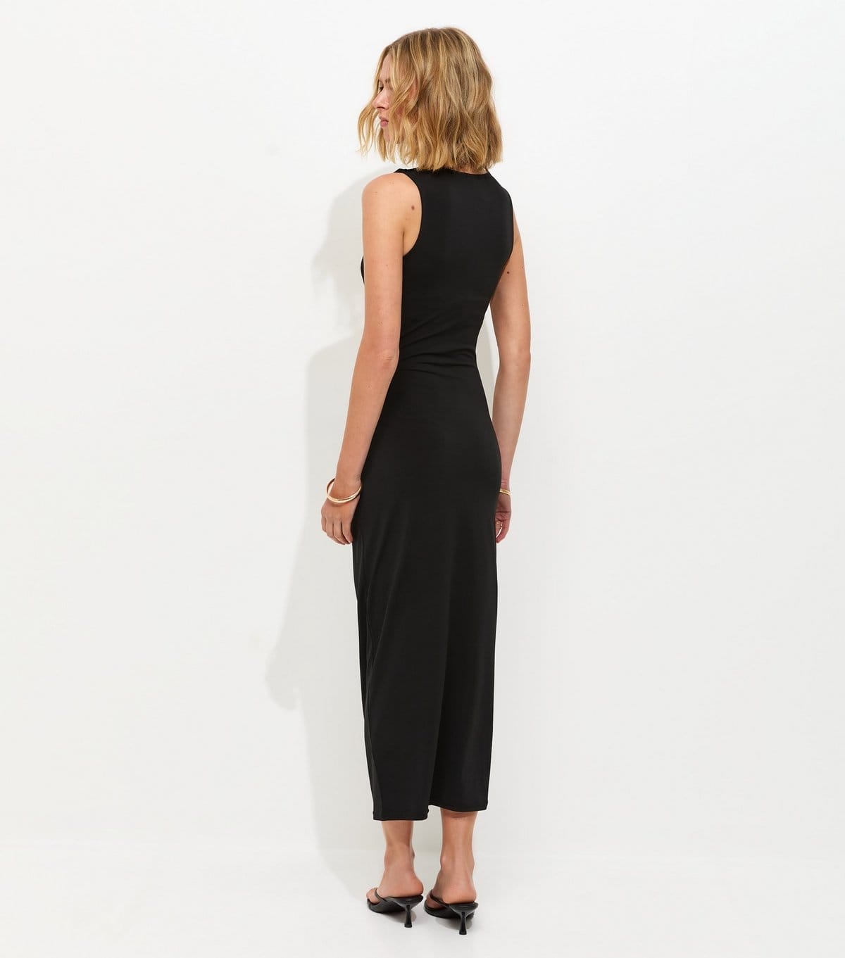 New Look Women's Black Starfish Charm Racerback Midi Dress New Look - 4