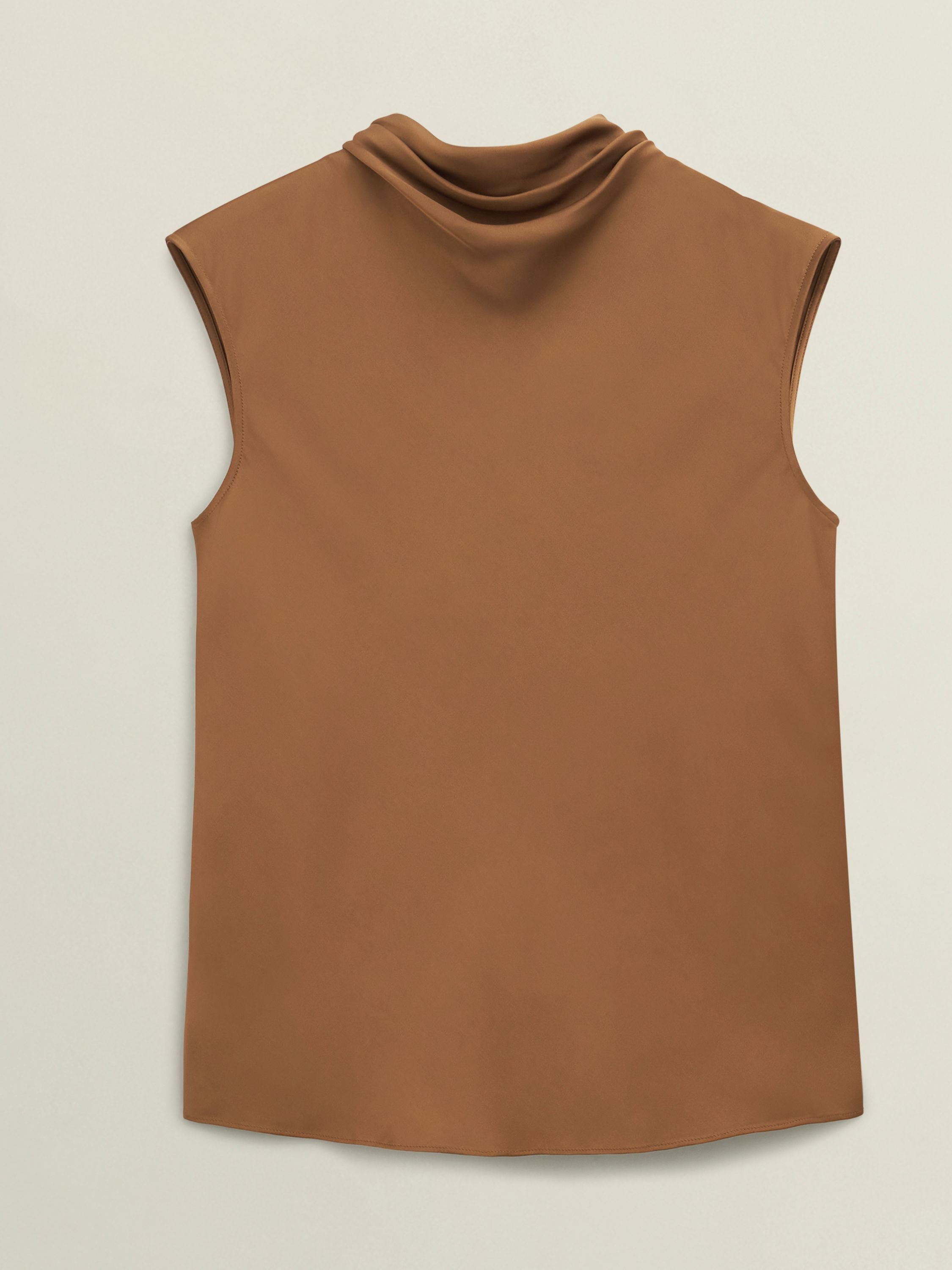 Hobbs London Hobbs London Women's Gigi Blouse in Walnut - 2