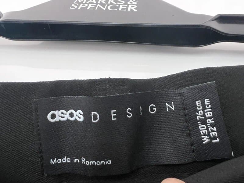 ASOS Men’s smart black trousers