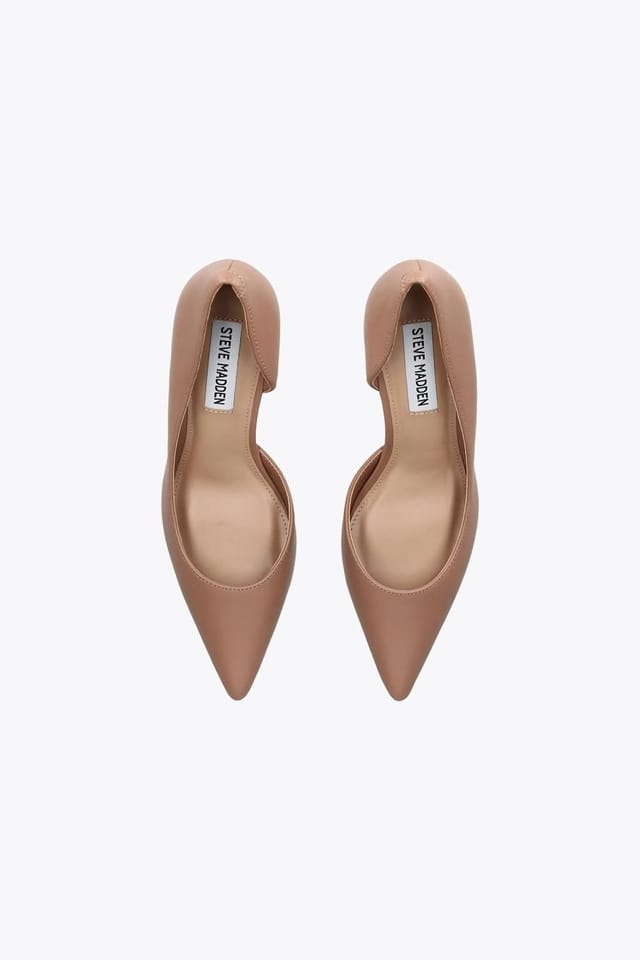 Steve Madden STEVE MADDEN Women's 'Vena' Leather Heels in Camel - 2