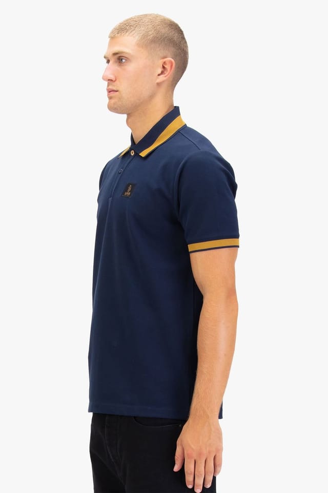 Luke 1977 Luke 1977 Men's Makati Polo in Navy - 3