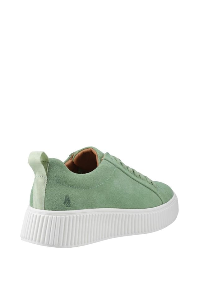 Hush Puppies Hush Puppies Women's Harlow Suede Sneaker in Green - 2