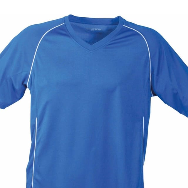 James and Nicholson James and Nicholson Men's Team T-Shirt in Mid Blue - 2