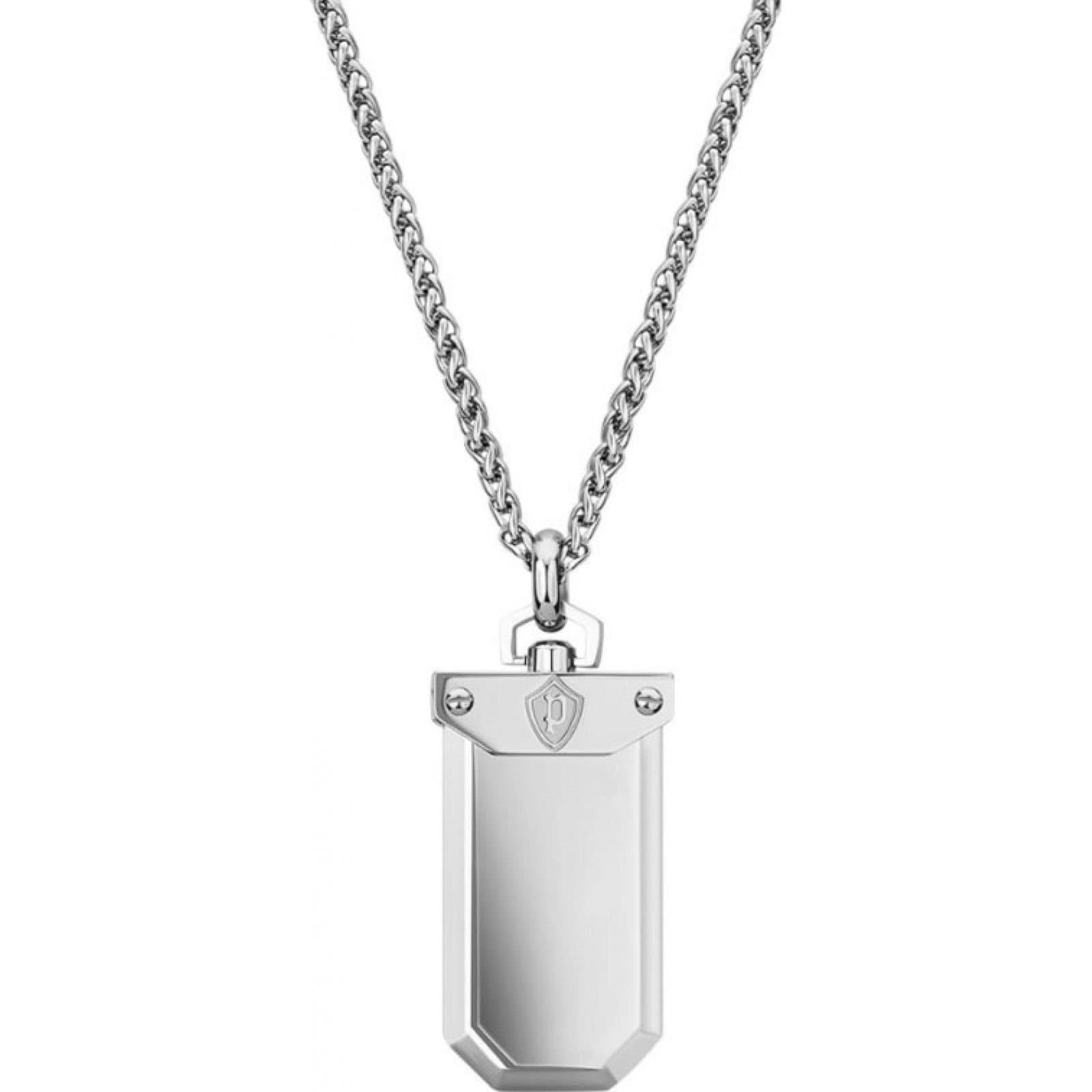 Police Police Men's PEJGN2008511 Necklace in Silver