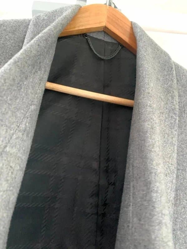 AllSaints AllSaints Grey Wool Blend Blazer – UK 6