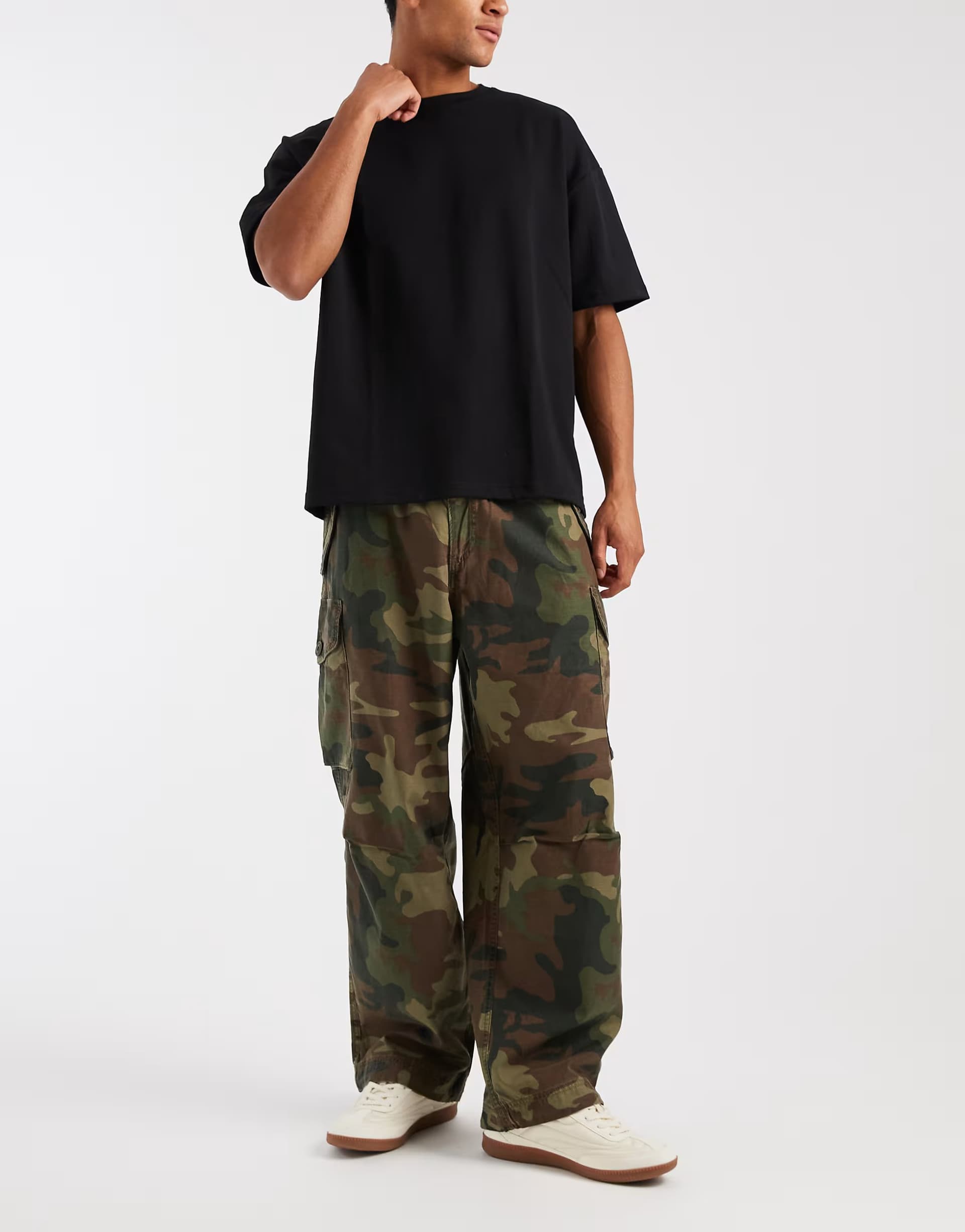ASOS Levi's baggy field cargo trousers in camo print