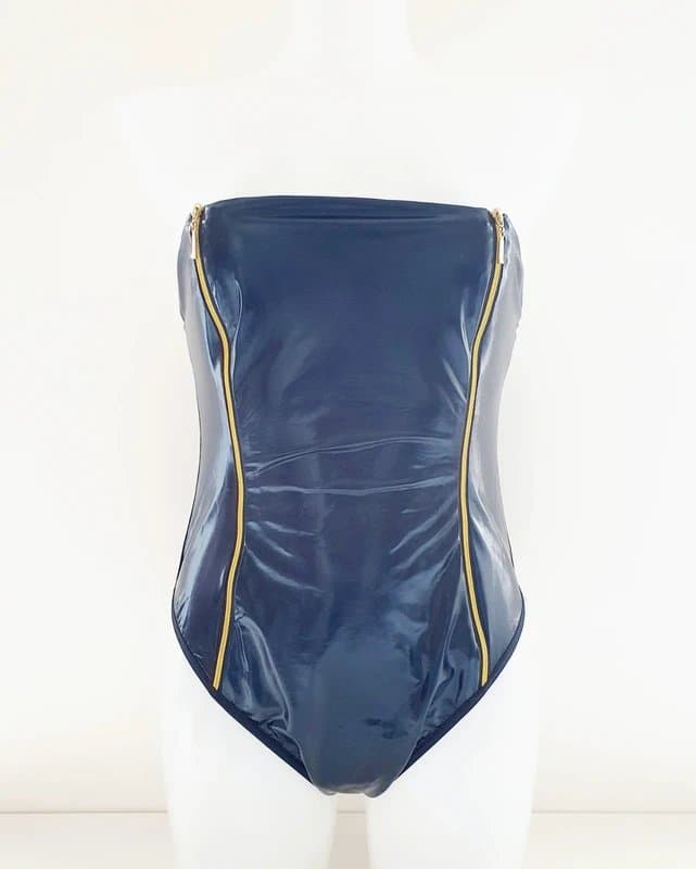 me Seduce Me Seduce Fanny Wet Look Body Size L/XL
