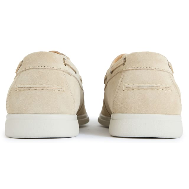 Simon Carter SIMON CARTER Men's Trovo Boat Shoe Shoes in Taupe - 3
