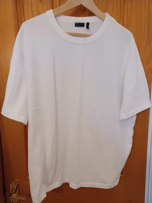 ASOS Design ASOS Design Oversized Fit Cotton T-Shirt - White - Size Small