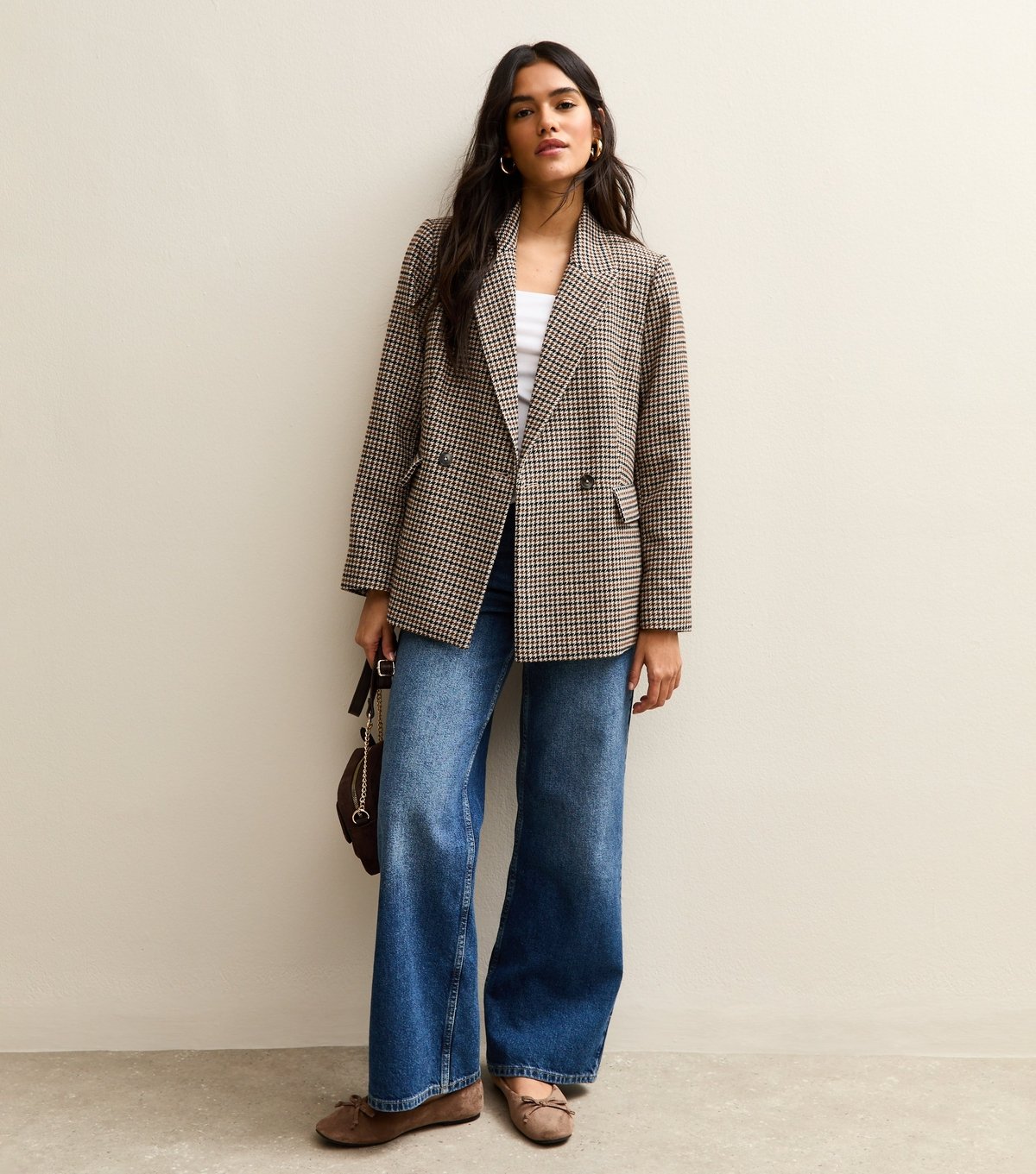 New Look Women's White Square Neck T-Shirt New Look - 3