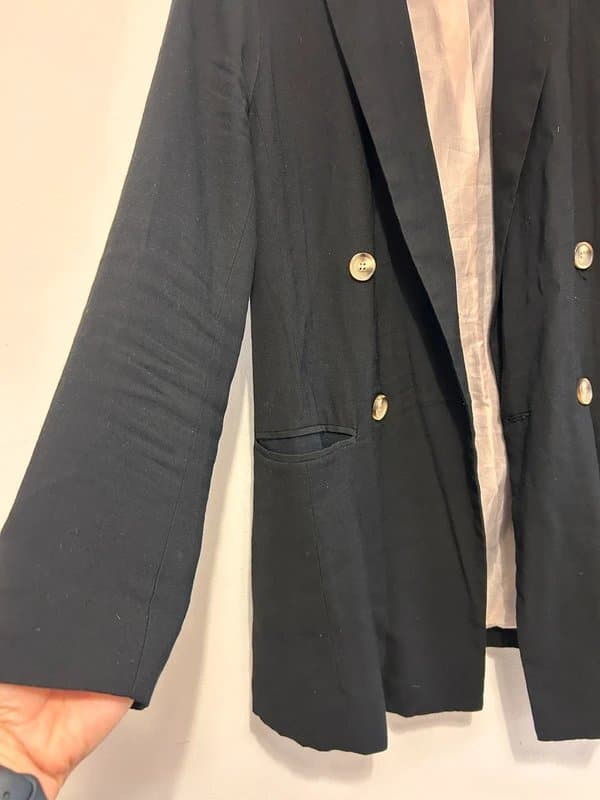 Topshop Topshop women’s black blazer size 8