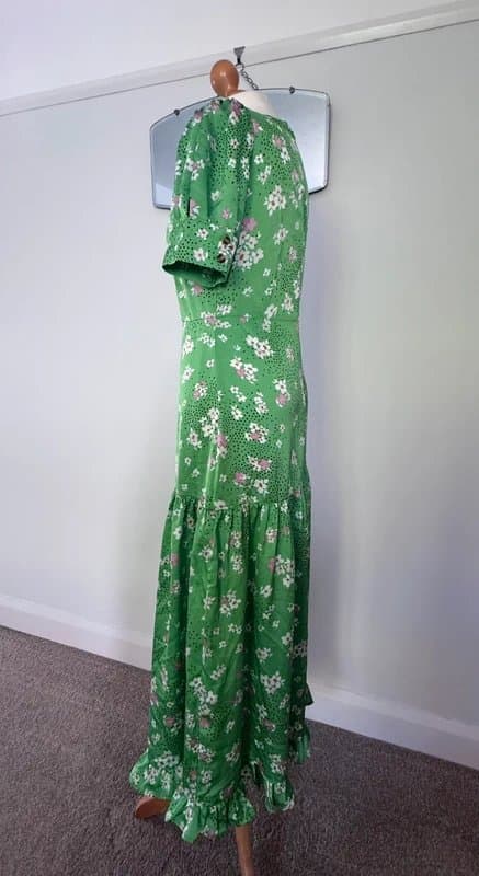 Never Fully Dressed Never Fully Dressed Vibrant Floral Midi Summer Dress - UK10
