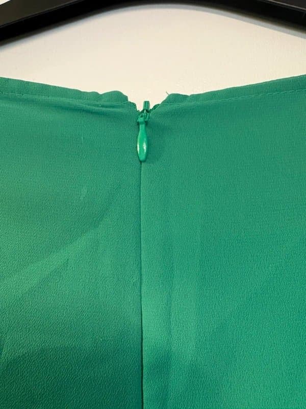 ASOS ASOS Design Green Chiffon Dress
