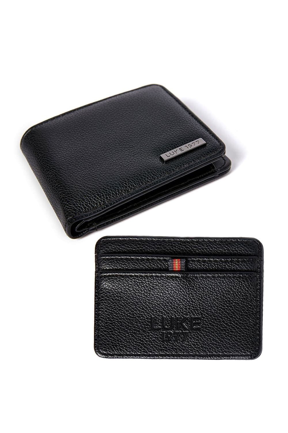 Luke 1977 Luke 1977 Men's Dover Wallet & Card Holder in Black