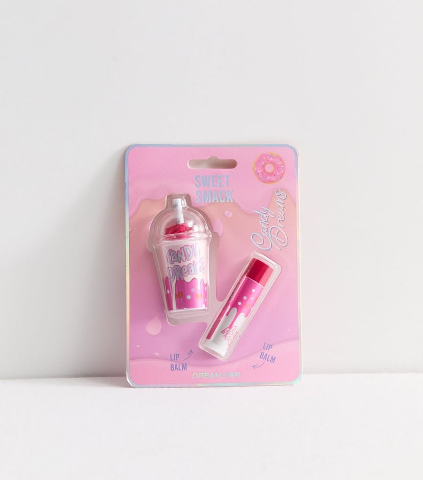 New Look Pink Candy Dreams Lip Balm Set New Look - 1