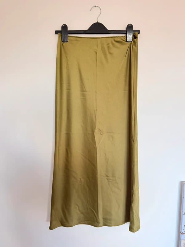 ASOS ASOS Olive Green Maxi Skirt