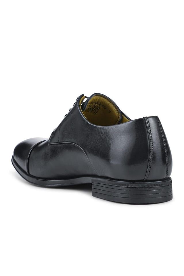 Jones Bootmaker Jones Bootmaker Men's Maidenhead Leather Derby Shoes in Black - 3