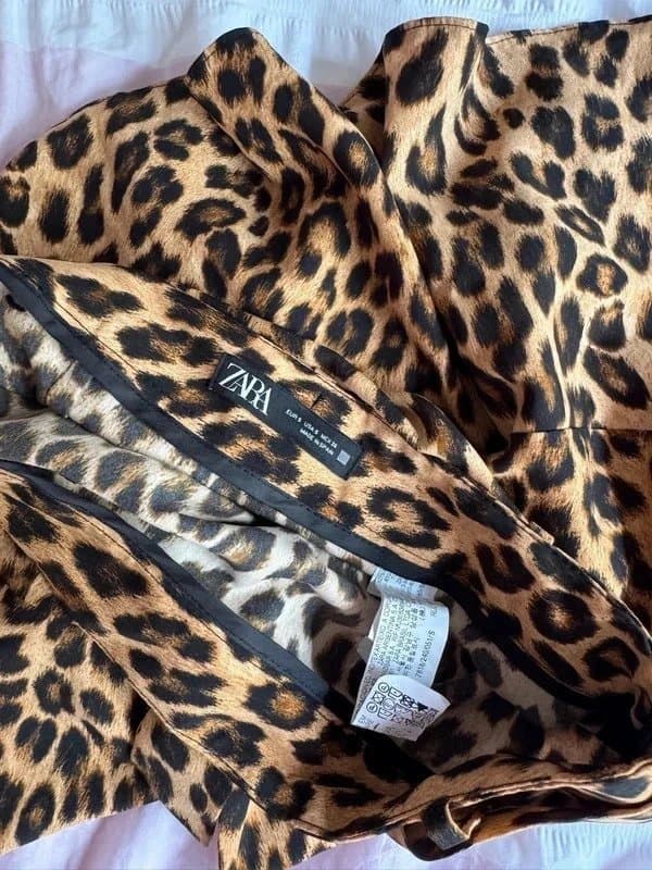 Zara Zara Leopard Print Skort 🐆