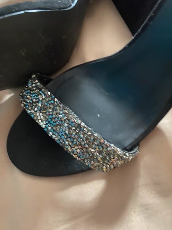 New Look New look heels sequin design fab condition size 5