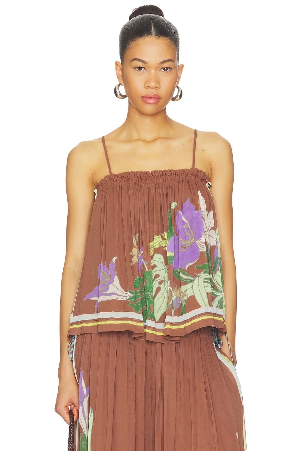 revolve Alfie Ruched Top