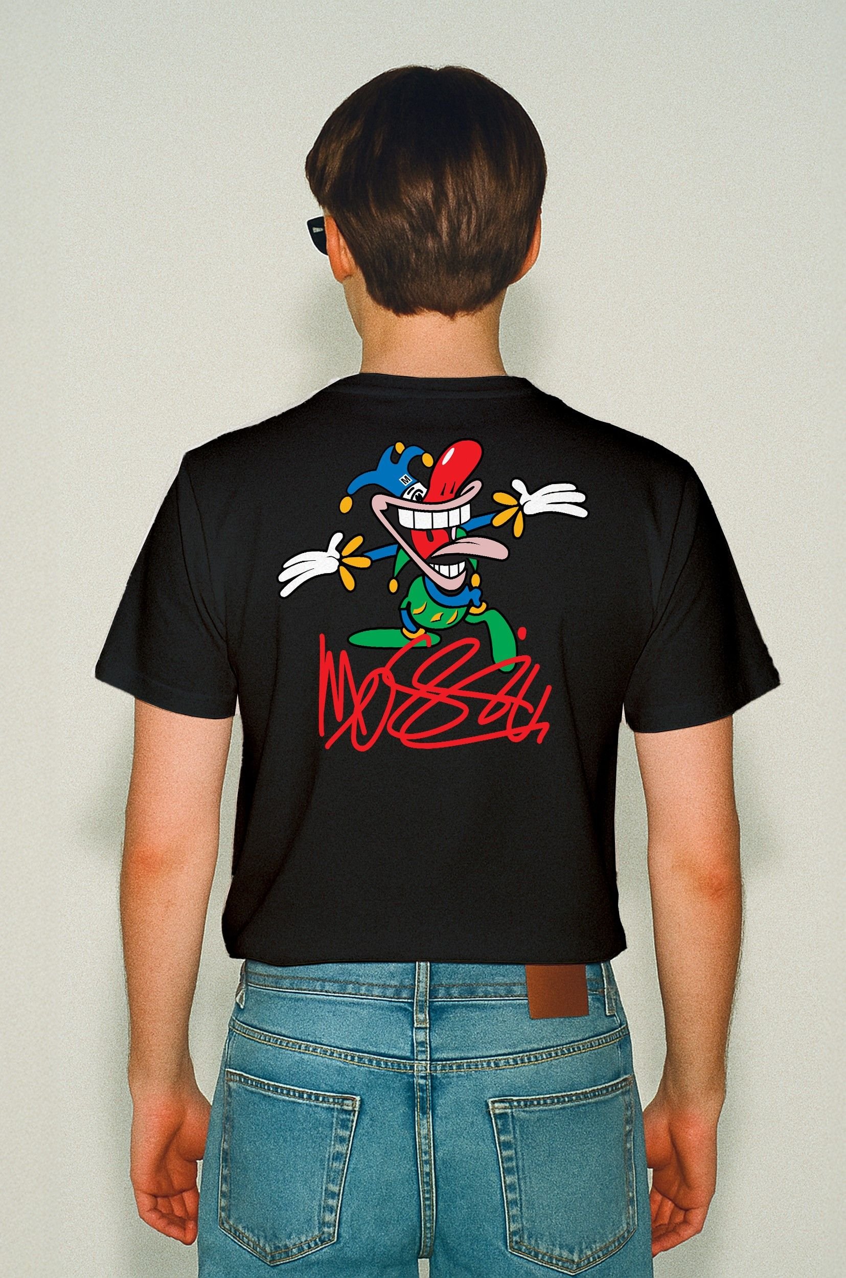 Mossimo Mossimo Men's Jester T-Shirt in Black - 4