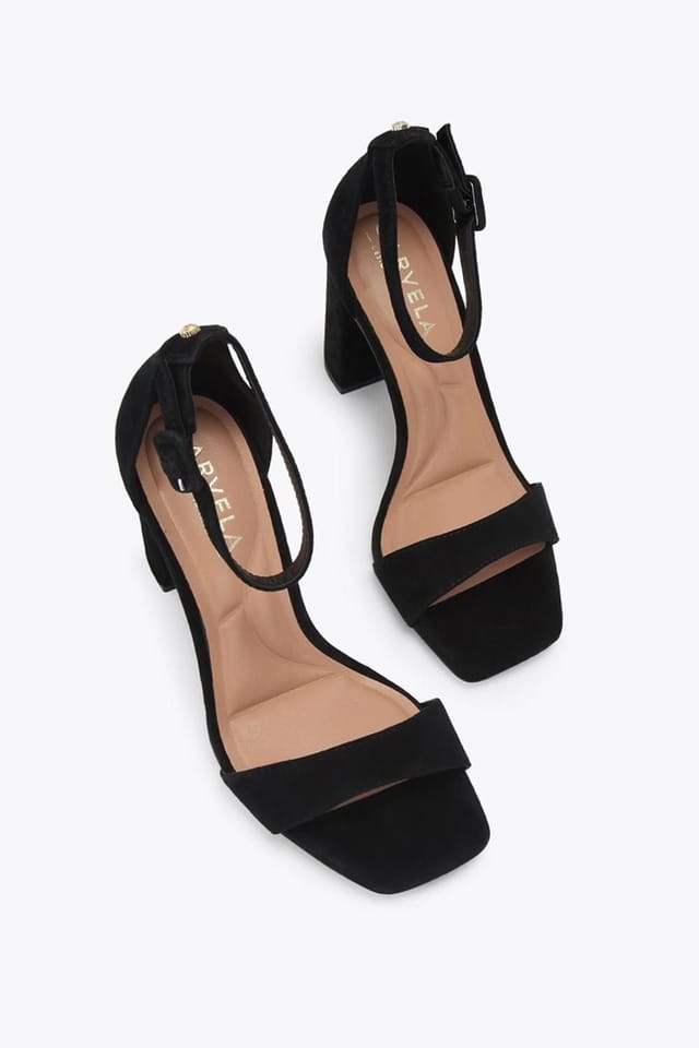 Carvela Carvela Women's 'Regatta Heel' Suede Heels in Black - 2