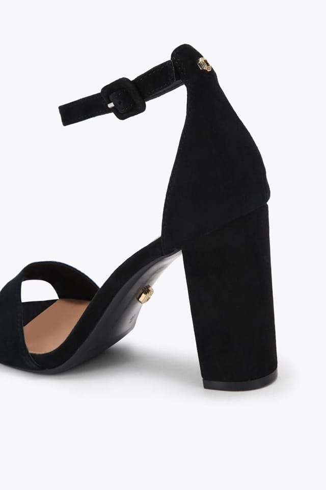 Carvela Carvela Women's 'Regatta Heel' Suede Heels in Black - 3