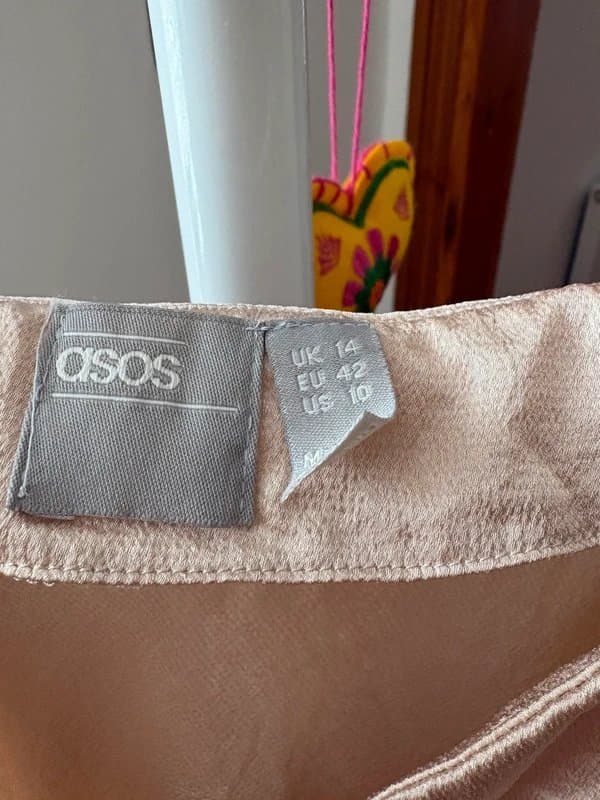 ASOS Champagne ruched cami