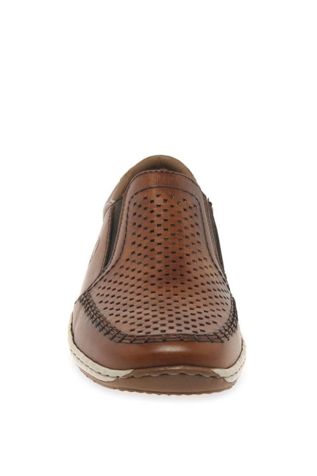 Rieker Rieker Men's 'Pronto' Slip On Shoes in Brown - 3
