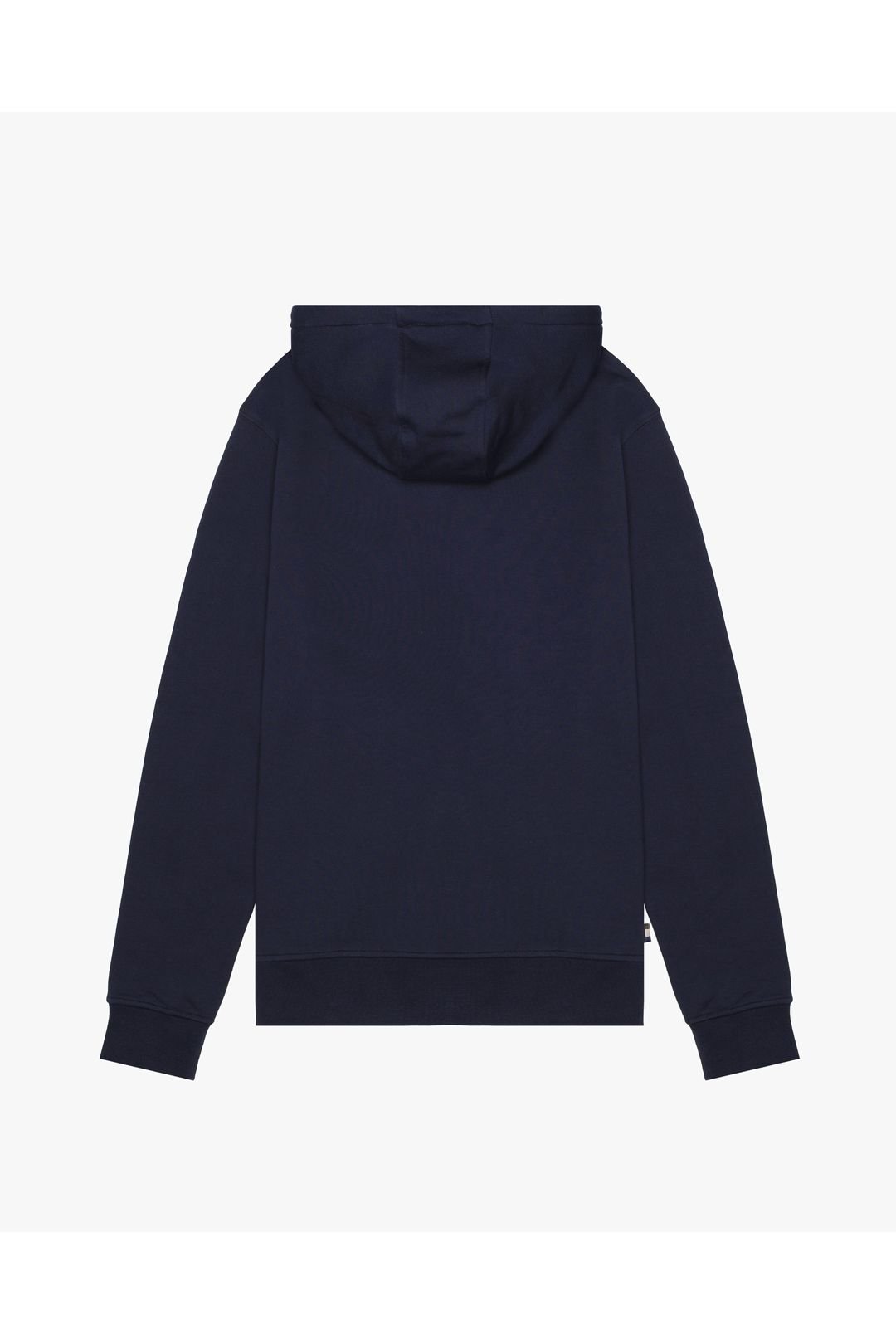 Aquascutum Aquascutum Men's Rubber Patch Hoodie Fleece Navy - 3