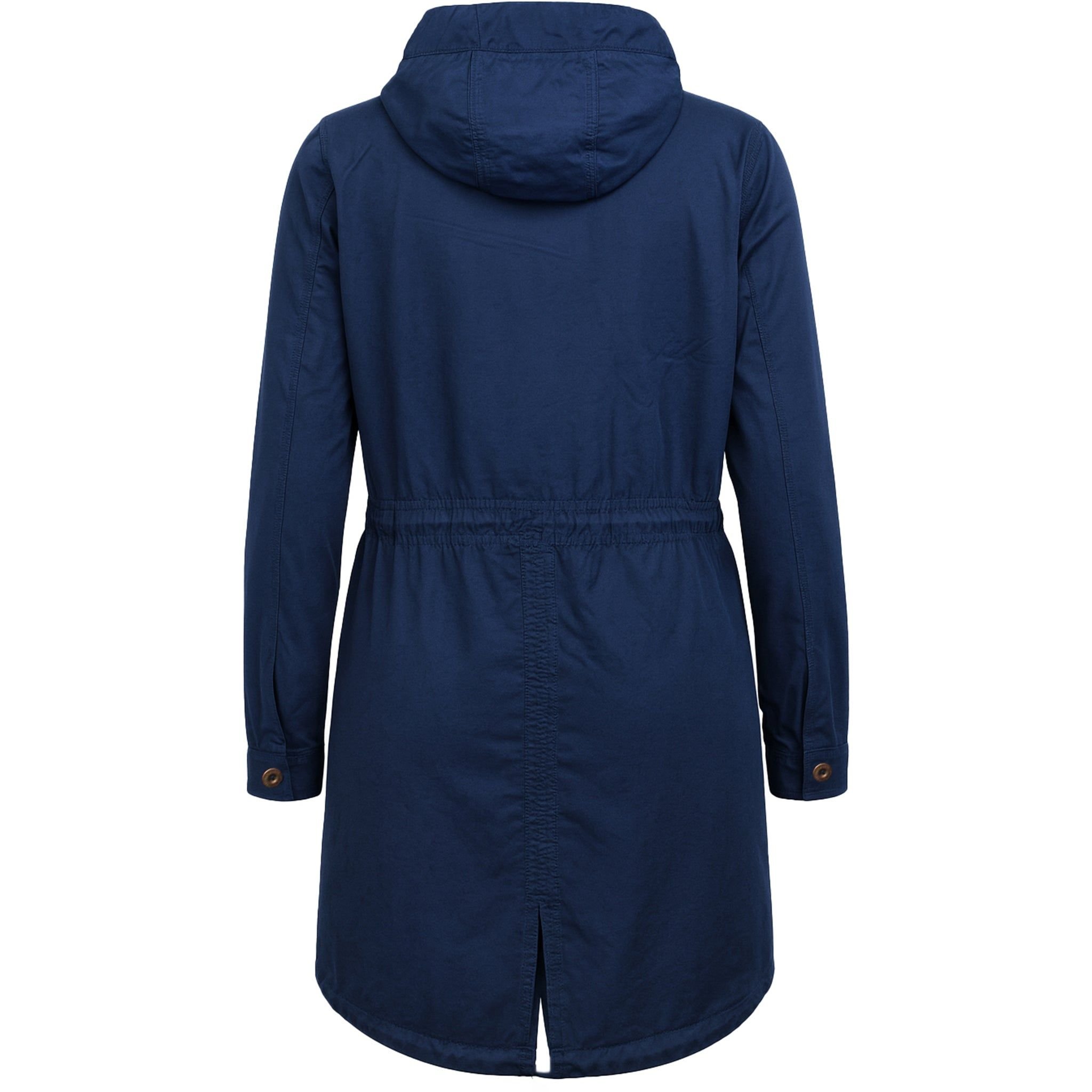 ONeill O'Neill Women's AW Relaxed Fit Blue Parka Jacket - 2