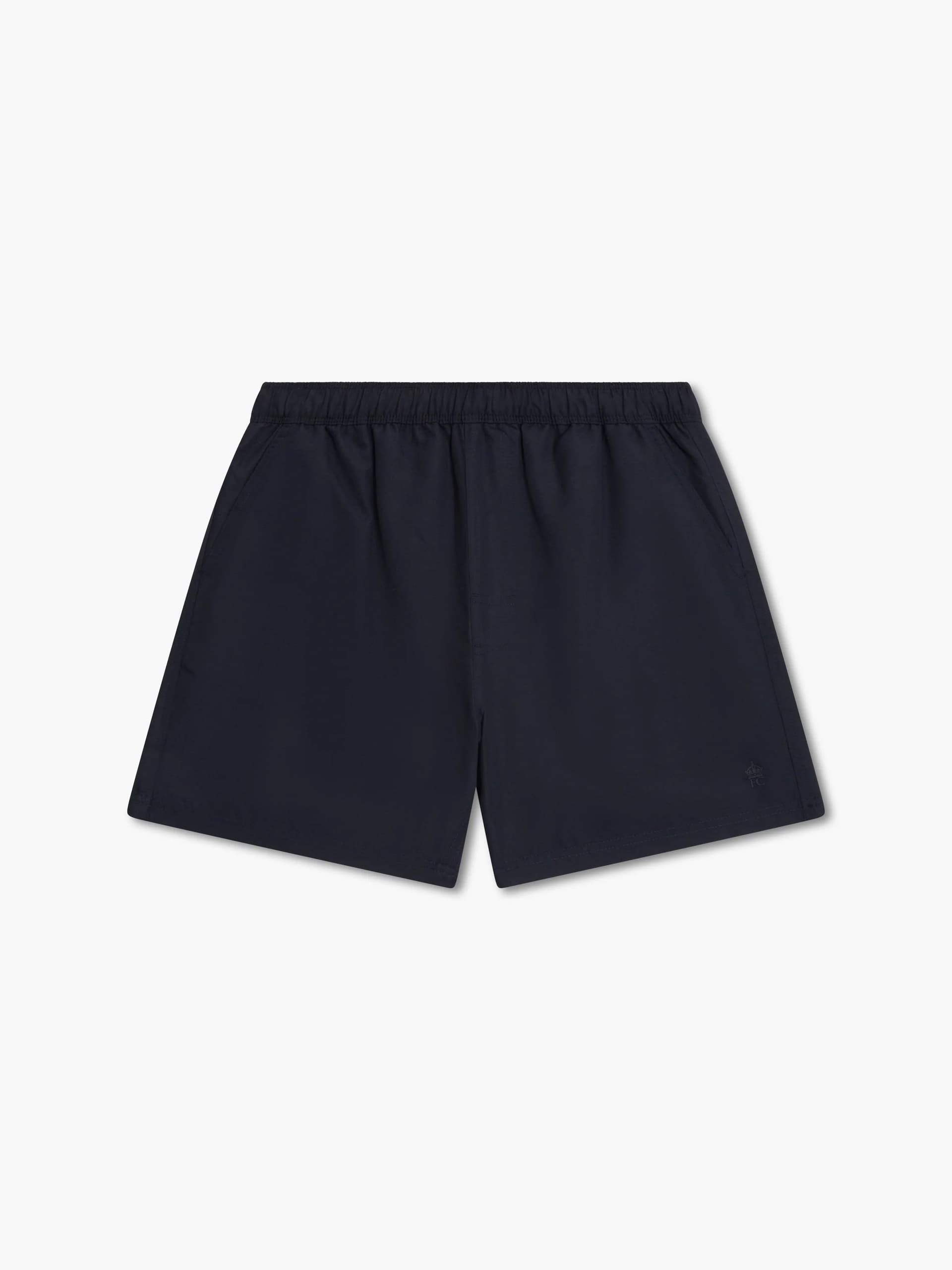 French Connection Contrast Swim Shorts Marine Blue/Red