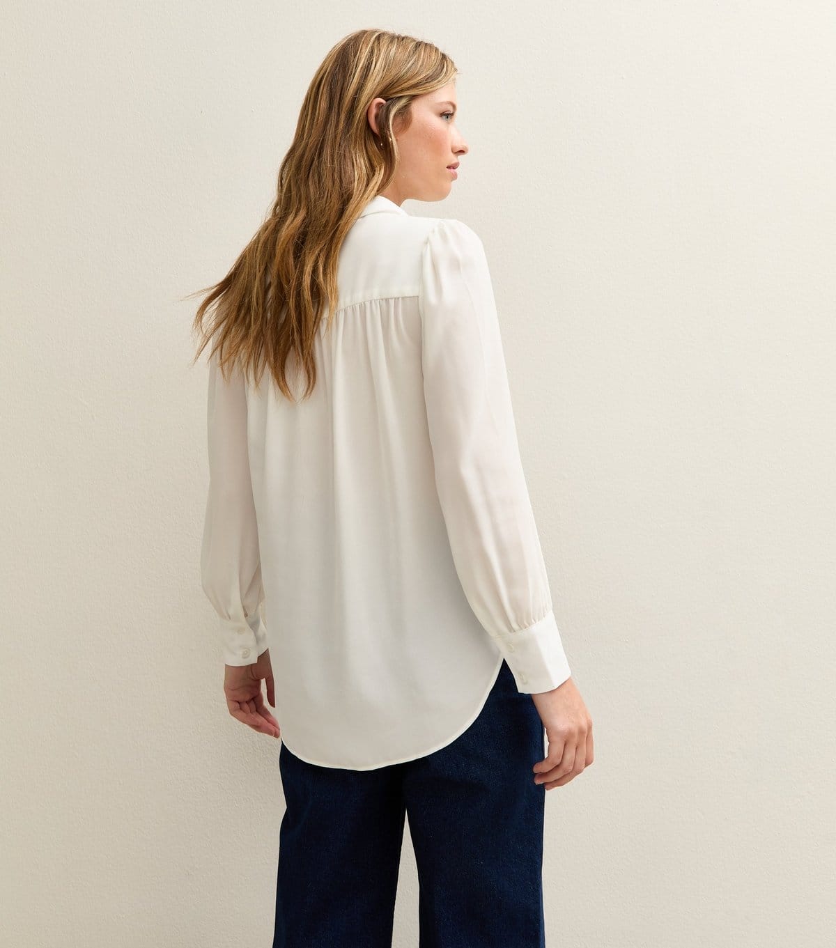 New Look Women's White Long Sleeve Shirt New Look - 4