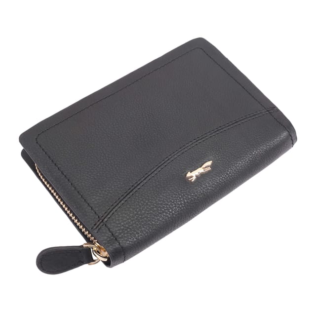 Paul Costelloe Paul Costelloe Women's Tabitha Leather Purse in Black - 3
