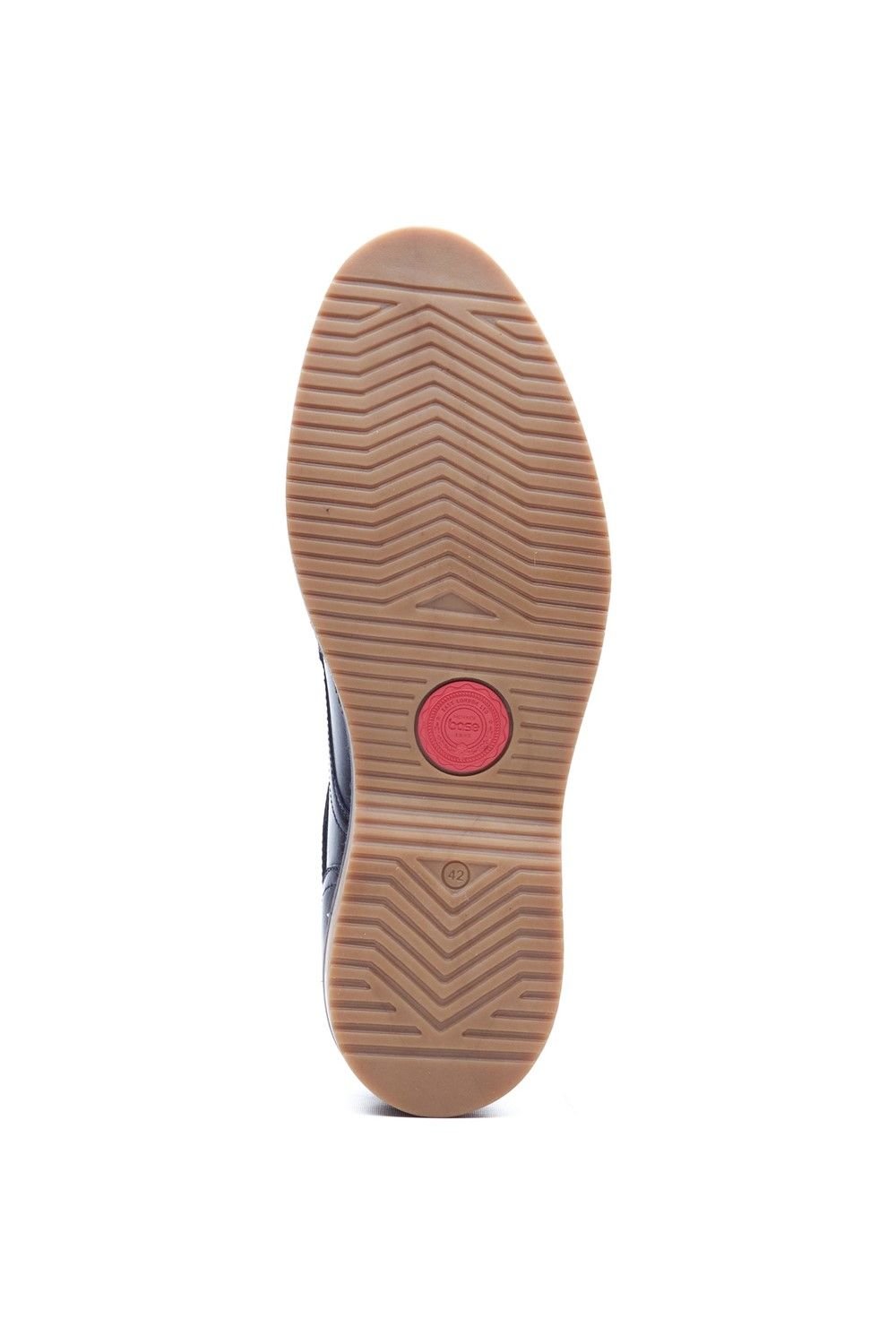 Base London Base London Men's Langdon Apron Toe Shoe in Navy - 3