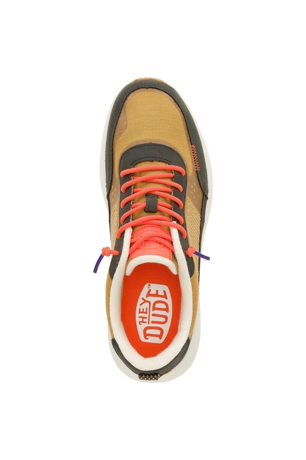Hey Dude Hey Dude Men's Sirocco Alta Hype Trainers in Brown - 4
