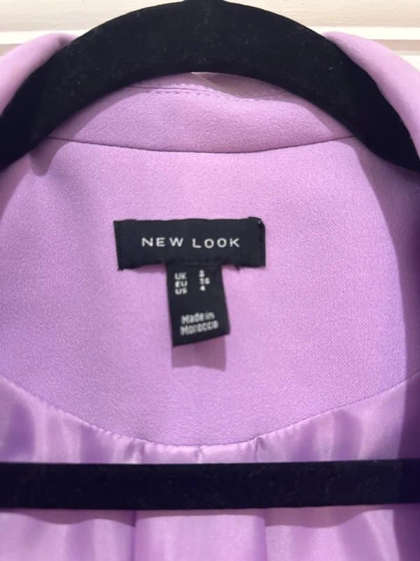 New Look Womens New Look Lilac Blazer - size 8