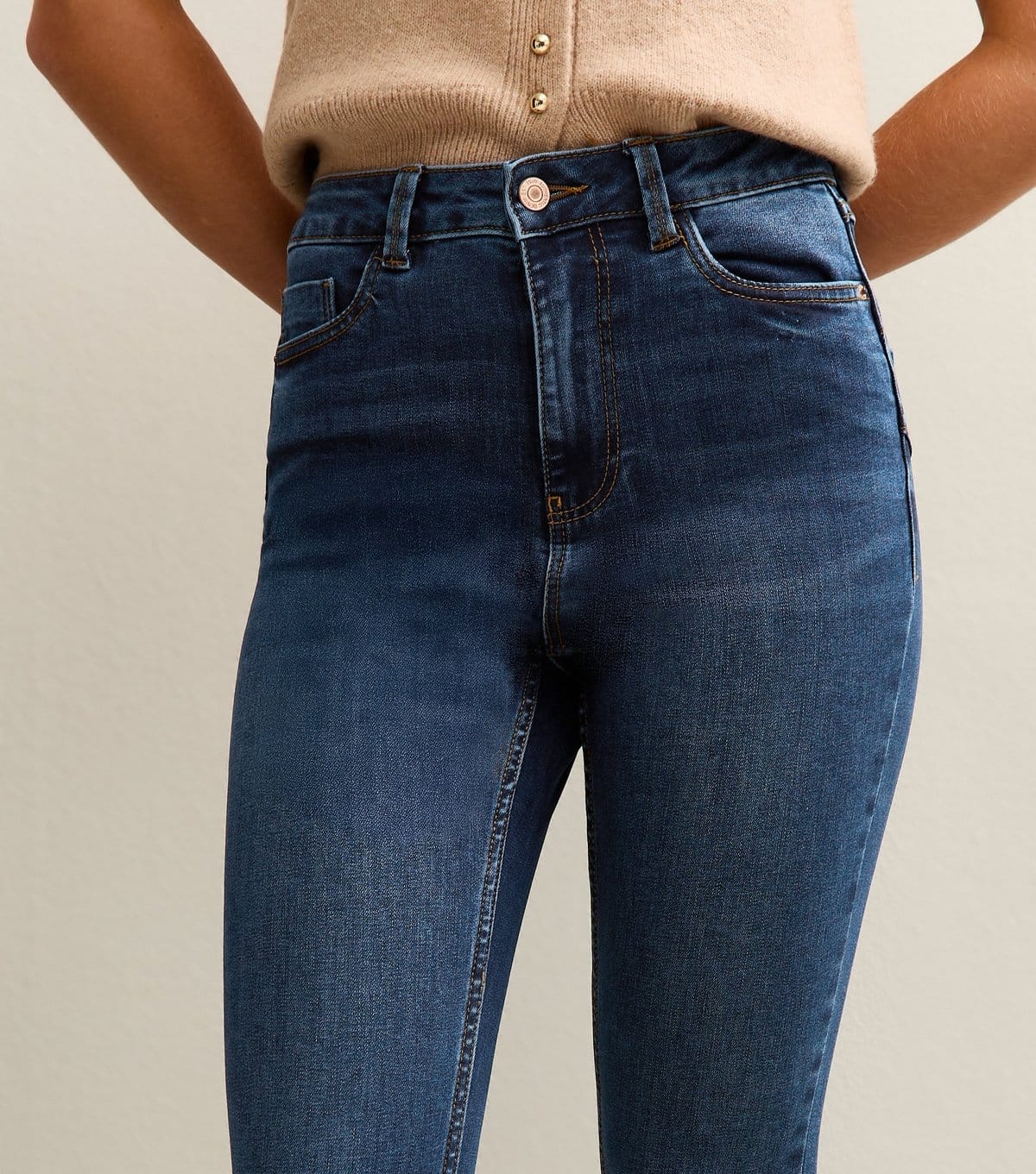 New Look Women's Petite Blue Lift & Shape Jenna Skinny Jeans New Look - 4